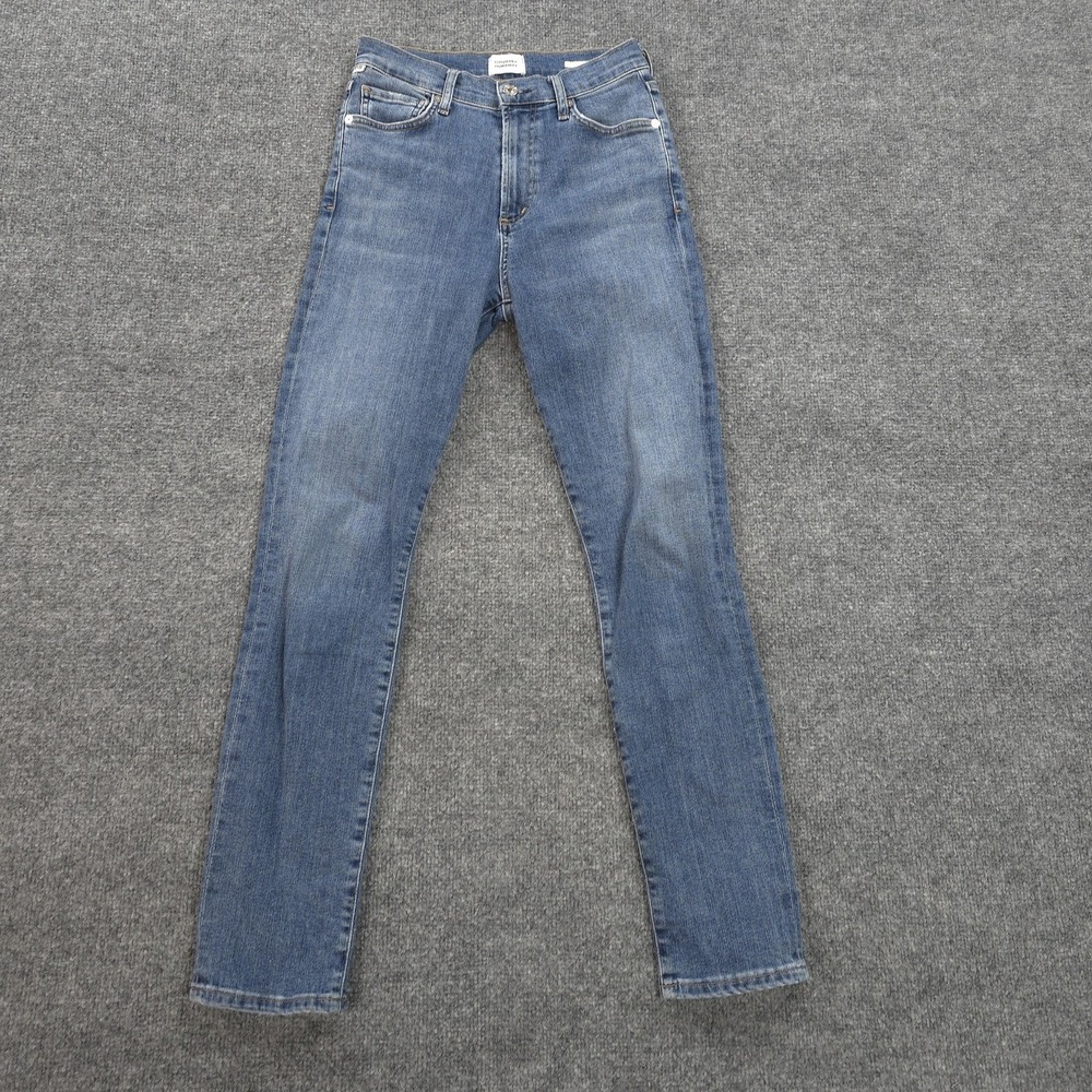 Citizens Of Humanity Jeans Womens 26 Blue Olivia Medium Wash High Rise Slim